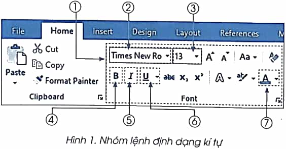Vở bài tập Tin học lớp 5 Cánh diều Bài 4: Định dạng kí tự