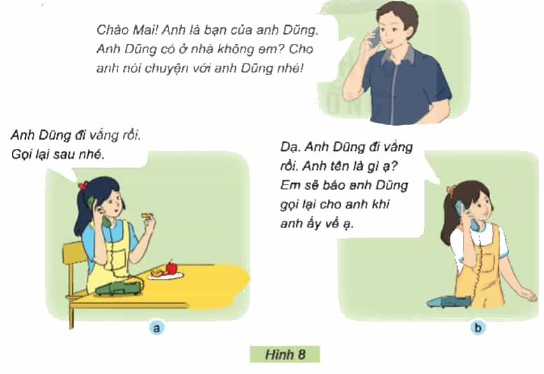 Công nghệ lớp 5 Kết nối tri thức Bài 5: Sử dụng điện thoại