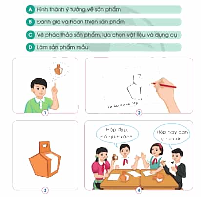 Công nghệ lớp 5 Cánh diều Bài 4: Thiết kế sản phẩm công nghệ