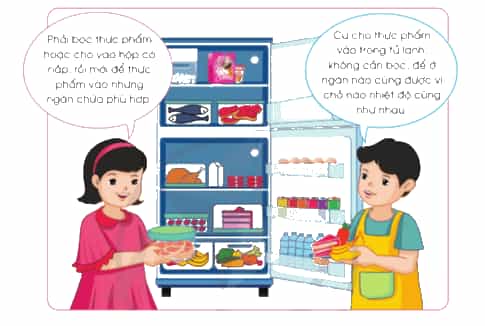 Công nghệ lớp 5 Cánh diều Bài 7: Sử dụng tủ lạnh