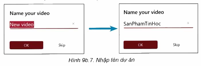 Thực hiện được một số thao tác cơ bản trong sử dụng một phần mềm làm video