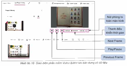 Thực hiện được một số thao tác cơ bản trong sử dụng một phần mềm làm video