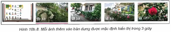 Nhập dữ liệu và dựng video trang 62 Tin học 9