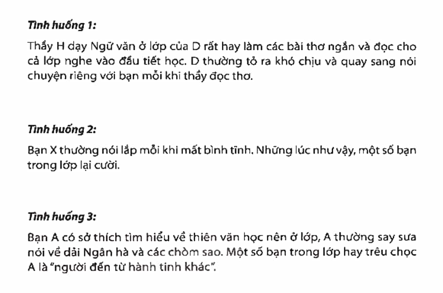 HĐTN 9 Chân trời sáng tạo Chủ đề 3: Góp phần xây dựng văn hoá nhà trường | Giải Hoạt động trải nghiệm 9