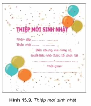 Thiết kế một thiệp đơn giản sinh nhật, tiệc Noel