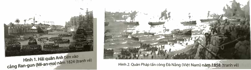 Hai hình ảnh phản ánh điều gì