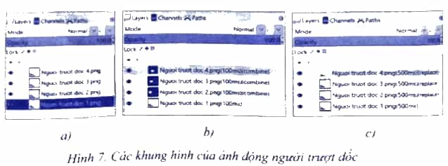 Hãy tạo ảnh động với hiệu ứng tự thiết kế để mô phỏng cử động hoặc