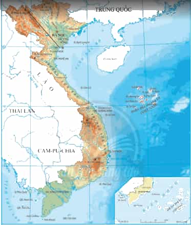 Dựa vào hình 2.2 và thông tin trong bài, em hãy Trình bày đặc điểm của các khu vực