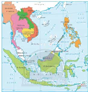 Dựa vào hình 14.1 và thông tin trong bài, em hãy giải thích vì sao biển Đông là biển tương đối kín?