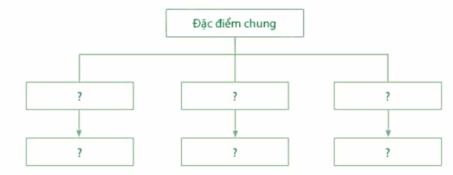 Hoàn thành sơ đồ thể hiện các đặc điểm chung về tài nguyên khoáng sản Việt Nam