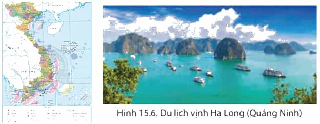 Dựa vào hình 15.4, hình 15.6 và thông tin trong bài, em hãy trình bày đặc điểm tài nguyên du lịch nước ta
