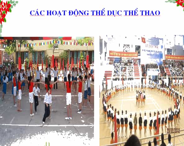 Hãy xây dựng một bài trình chiếu giới thiệu về một hoạt động của trường hoặc của lớp