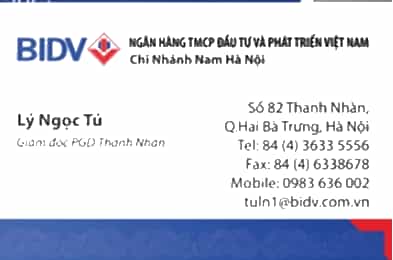Em hãy tạo một tấm danh thiếp về vị trí và công việc tương lai theo mong muốn của bản thân