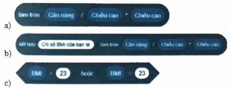 Giả sử Cân nặng và Chiều cao là hai biến lưu cân nặng