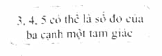 Hãy viết chương trình nhập từ bàn phím ba số dương a b c sau đó