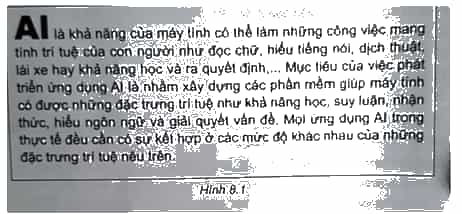 Hãy mô tả các bước định dạng để được một đoạn văn bản trên web như Hình 8.1
