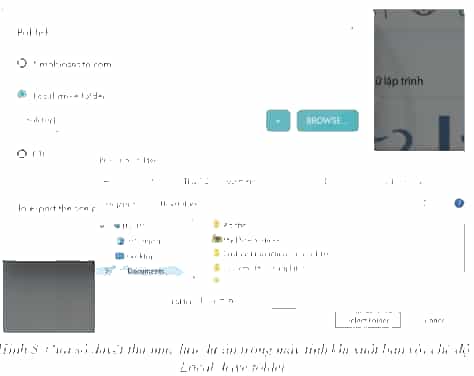 Em hãy xuất bản website Bảo trường dưới dạng các tệp tin HTML và lưu kết quả vào máy tính của mình