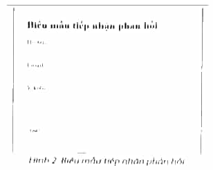 Em hãy tạo biểu mẫu cho phép người dùng nhập ý kiến phản hồi như Hình 2