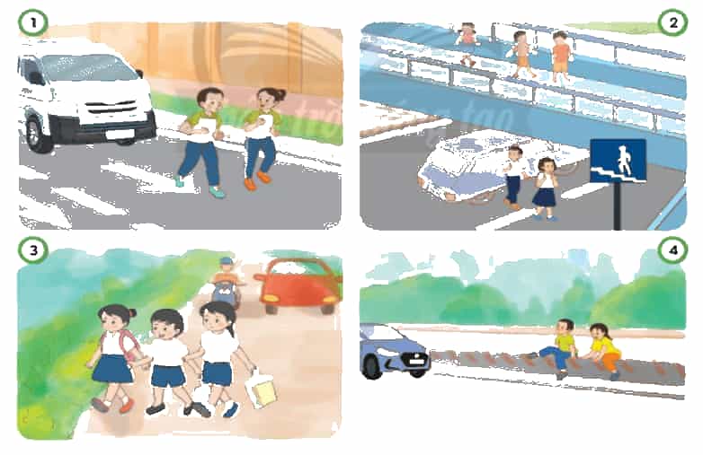 Đạo đức lớp 3 trang 8, 9 Luyện tập