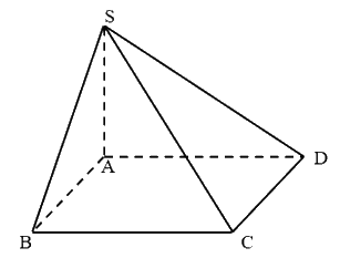 Cho hình chóp S.ABCD có đáy là hình chữ nhật với AB=a, BC=a căn bậc hai của 3